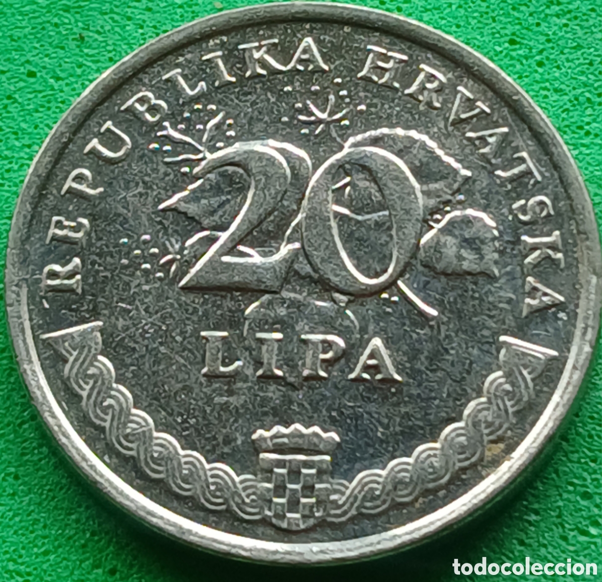 Monedas antiguas de Europa: Croacia 20 lipa 2015 km#7