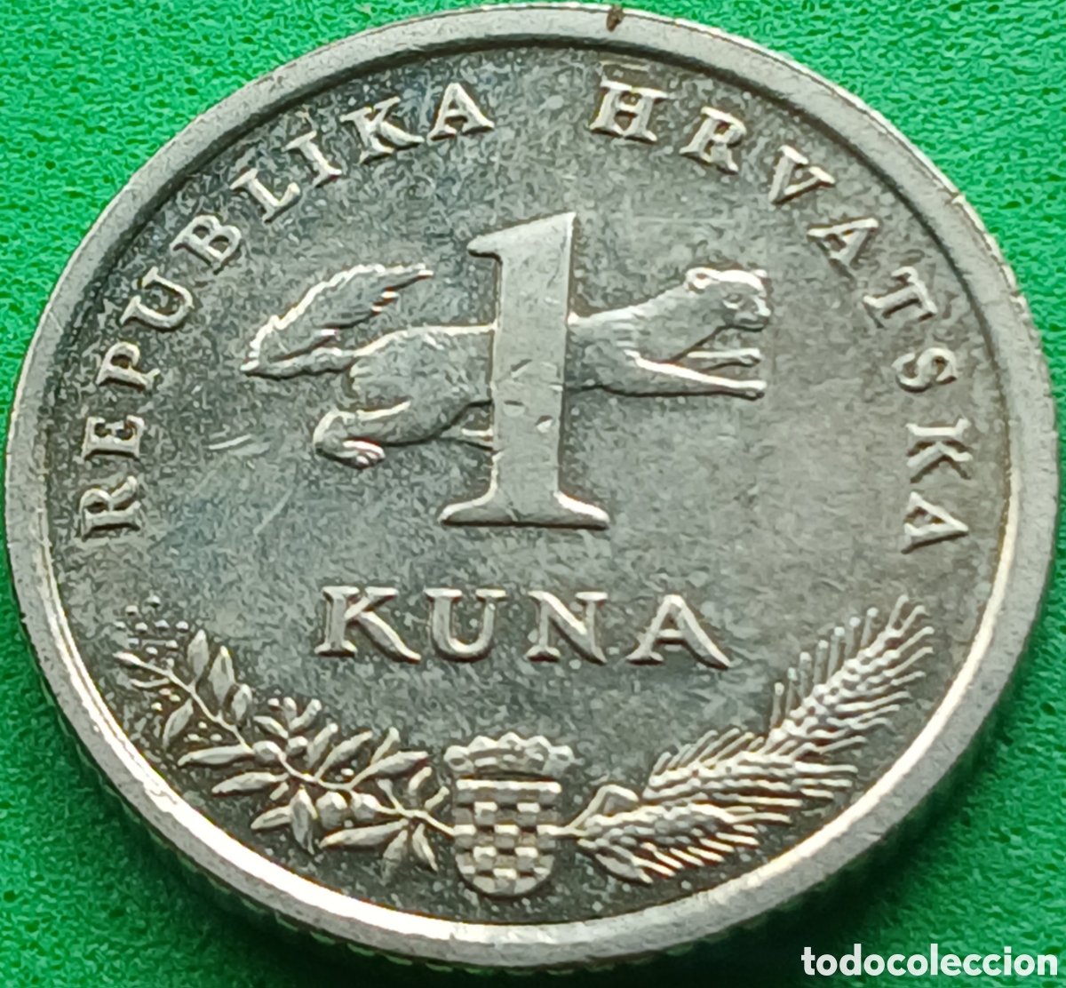 Monedas antiguas de Europa: Croacia 1 kuna 2005 km#9.1