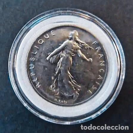 Monete antiche di Europa: 1 FRANCO DE LA REPUBLICA FRANCESA. NIQUEL. FRANCIA . A&Ntilde;O 1960. M.B.C. -SC