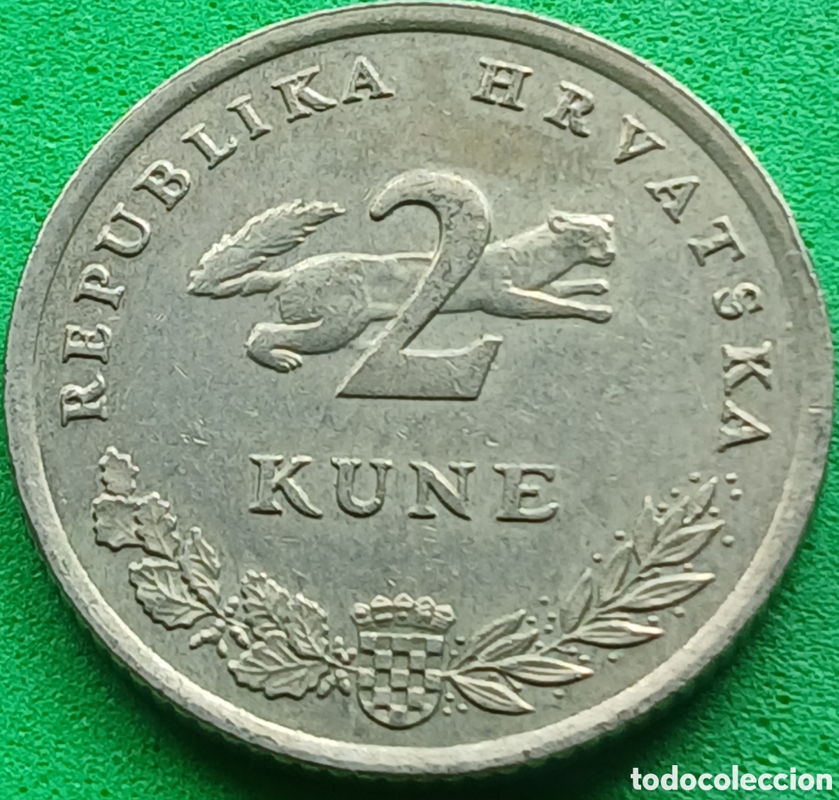Monedas antiguas de Europa: Croacia 2 kune 2007 km#10