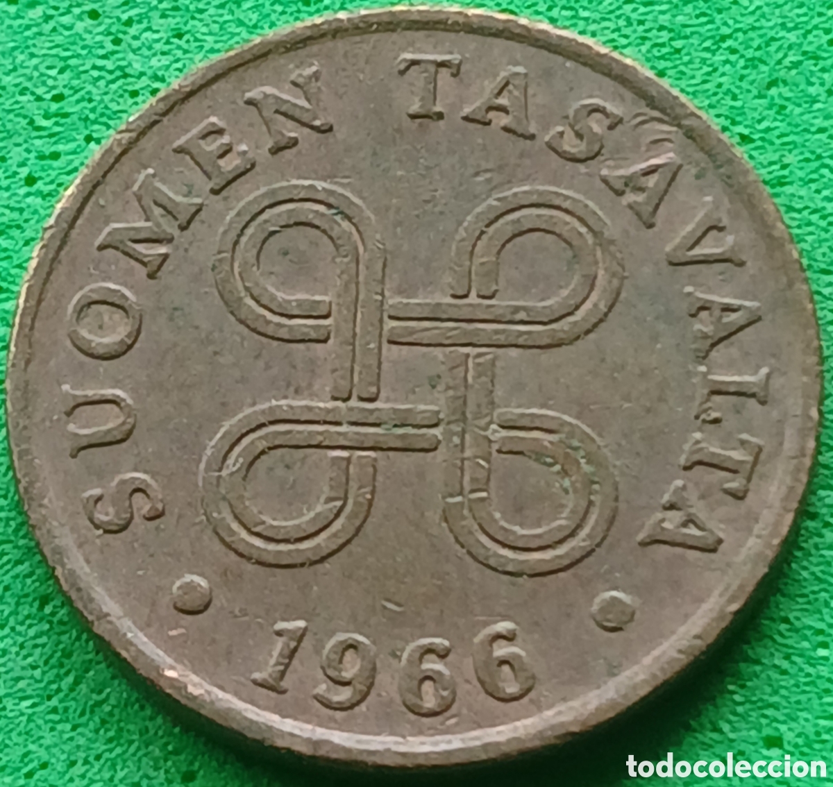 Monedas antiguas de Europa: Finlandia 1 penni 1966 km#44