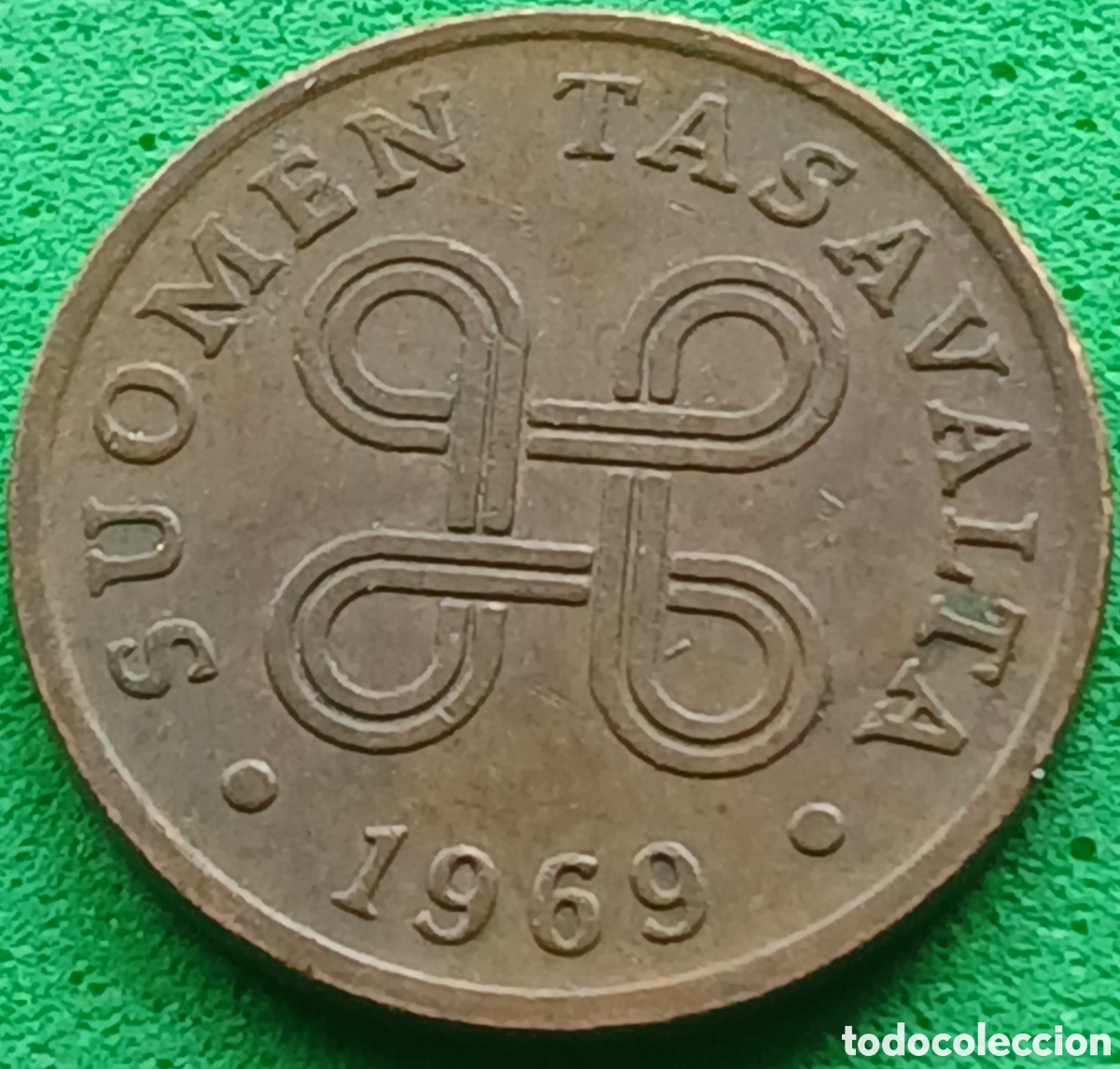 Monedas antiguas de Europa: Finlandia 1 penni 1969 km#44