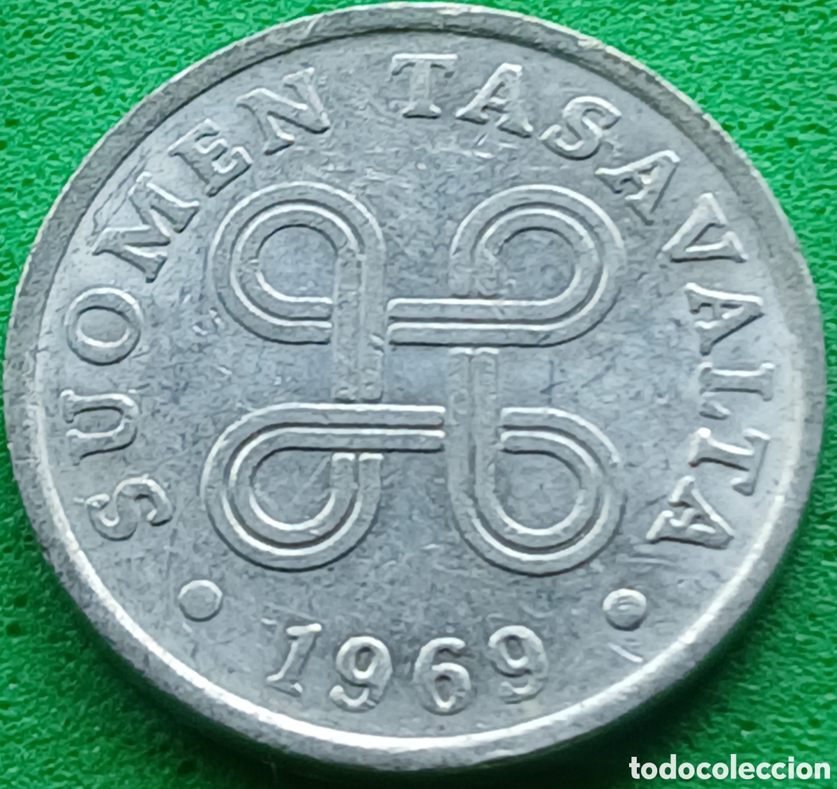 Monedas antiguas de Europa: Finlandia 1 penni 1969 km#44a