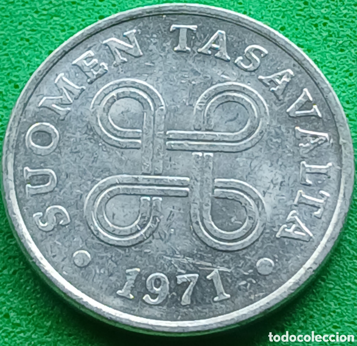 Monedas antiguas de Europa: Finlandia 1 penni 1971 km#44a