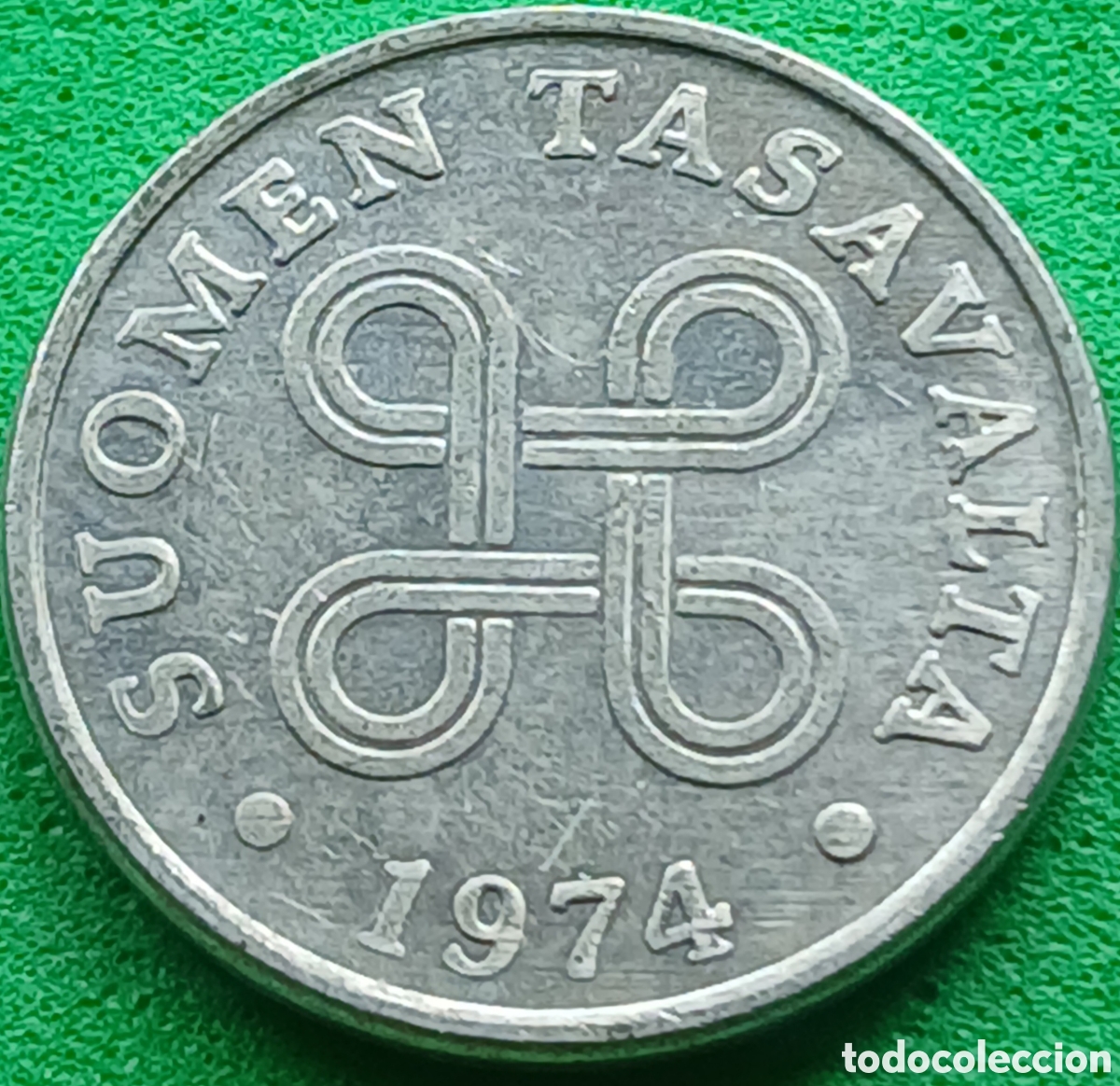 Monedas antiguas de Europa: Finlandia 1 penni 1974 km#44a