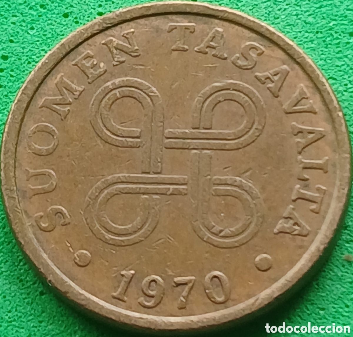 Monedas antiguas de Europa: Finlandia 5 pennia 1970 km#45