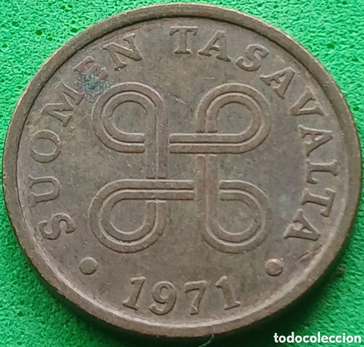 Monedas antiguas de Europa: Finlandia 5 pennia 1971 km#45