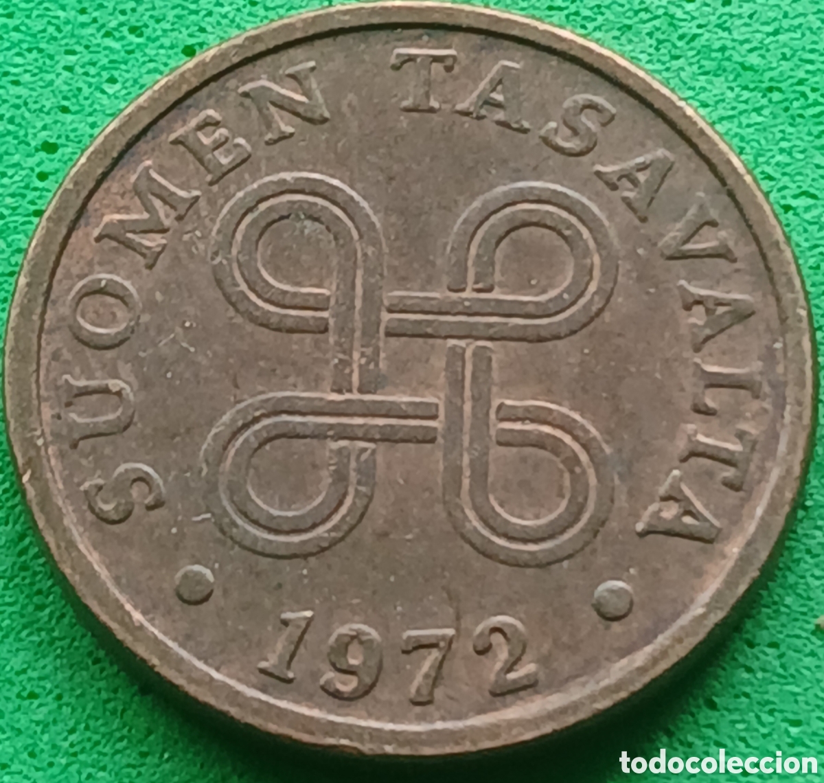 Monedas antiguas de Europa: Finlandia 5 pennia 1972 km#45