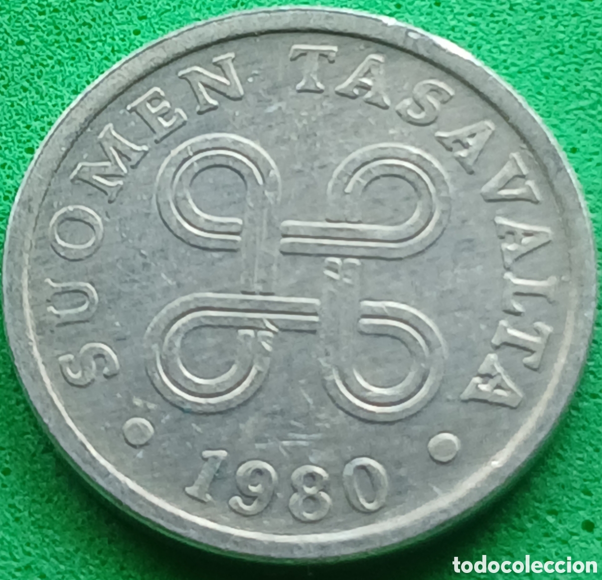 Monedas antiguas de Europa: Finlandia 5 pennia 1980 km#45a