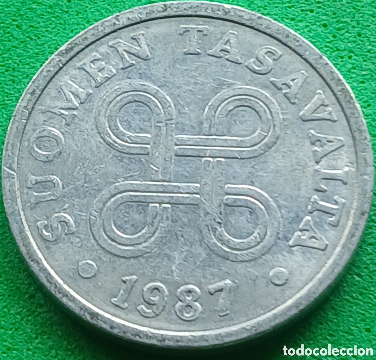 Monedas antiguas de Europa: Finlandia 5 pennia 1987 km#45a