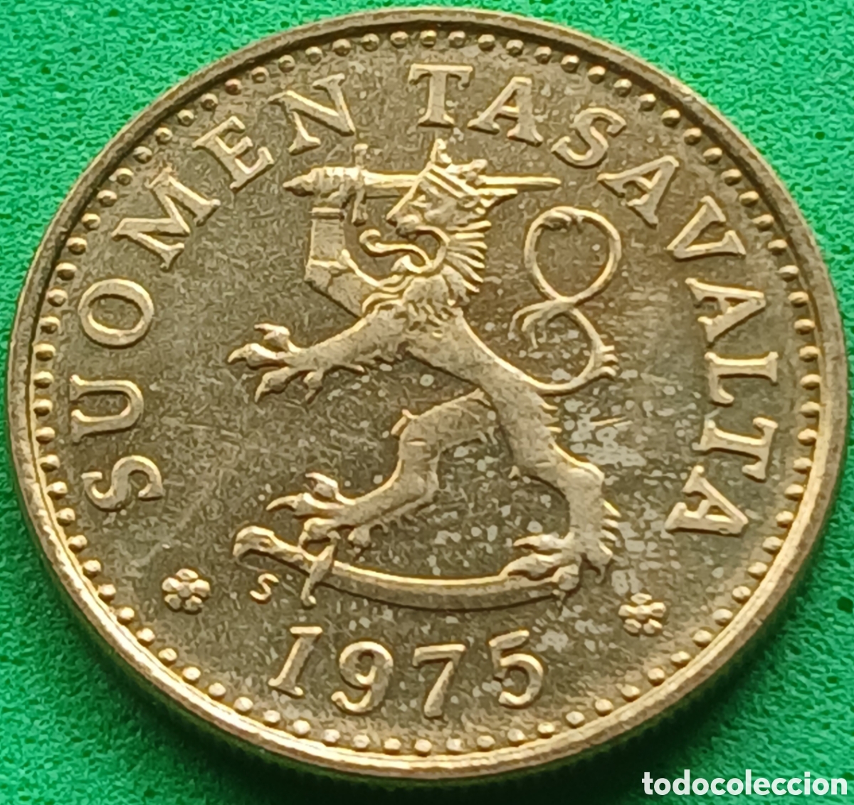 Monedas antiguas de Europa: Finlandia 10 pennia 1975 km#46