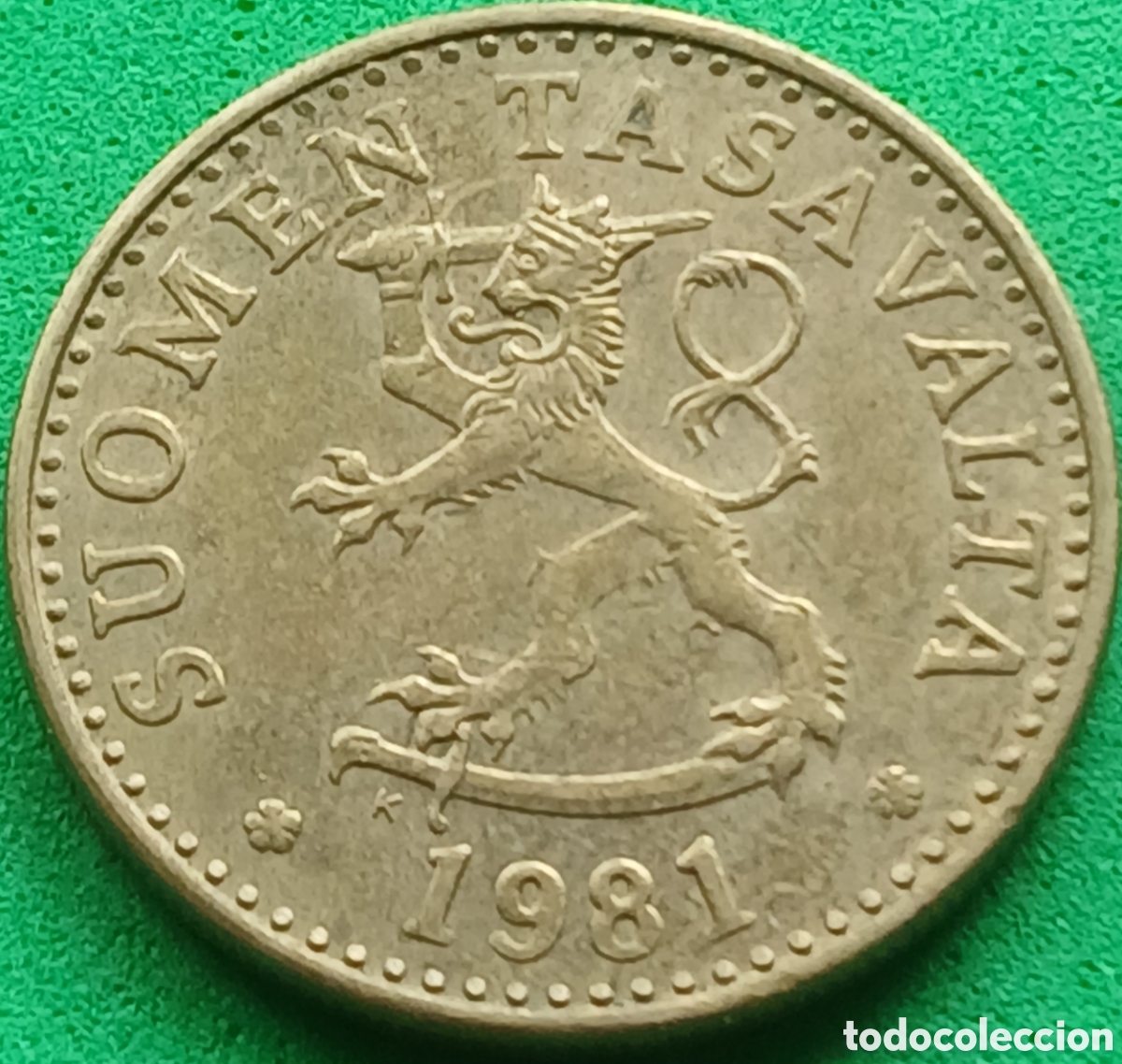 Monedas antiguas de Europa: Finlandia 20 pennia 1981 km#47