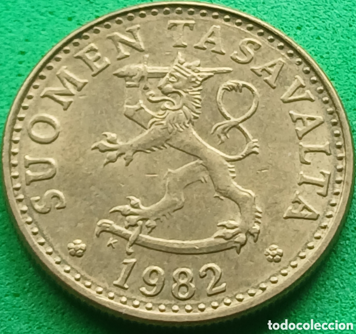 Monedas antiguas de Europa: Finlandia 20 pennia 1982 km#47