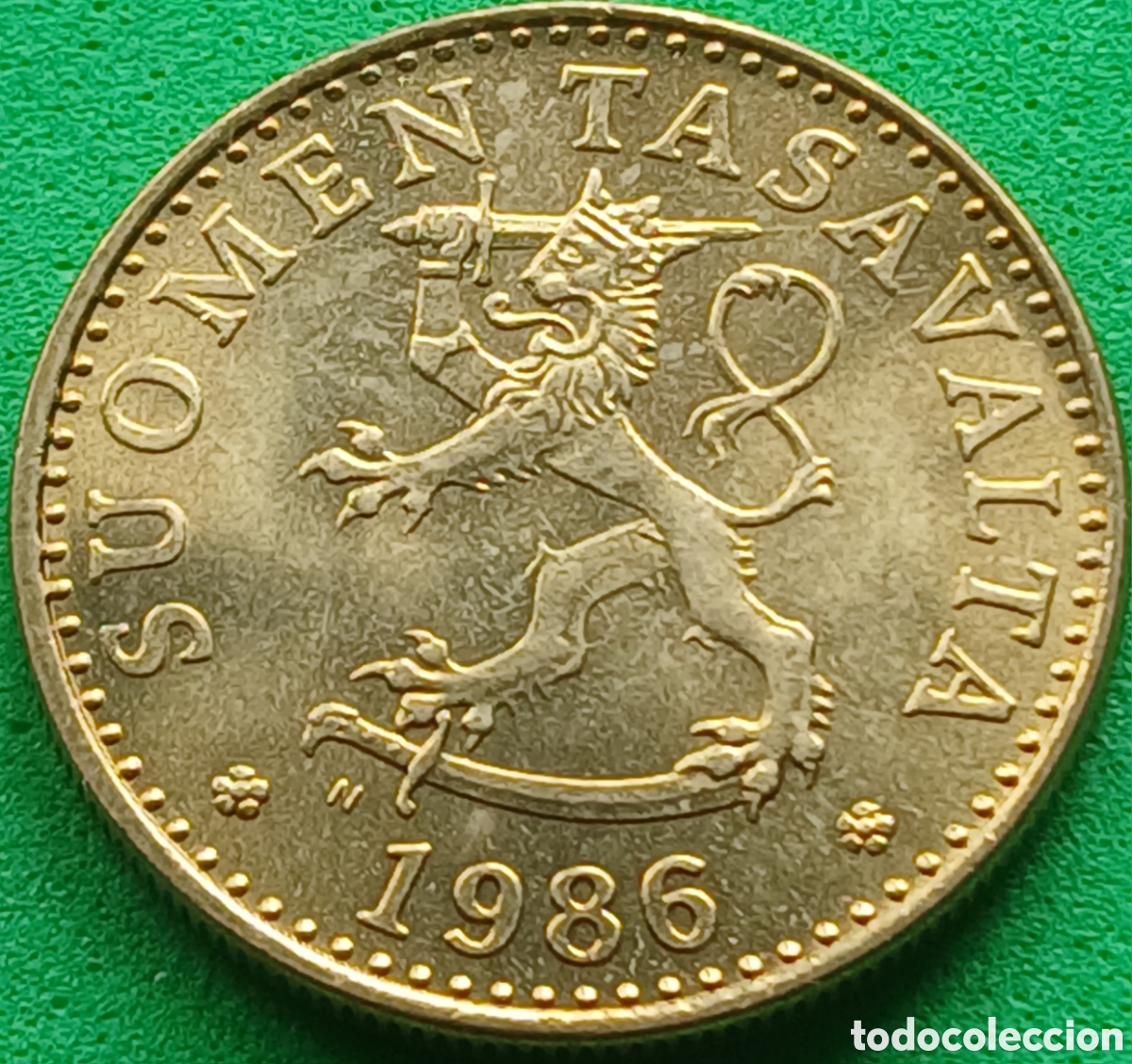 Monedas antiguas de Europa: Finlandia 20 pennia 1986 km#47