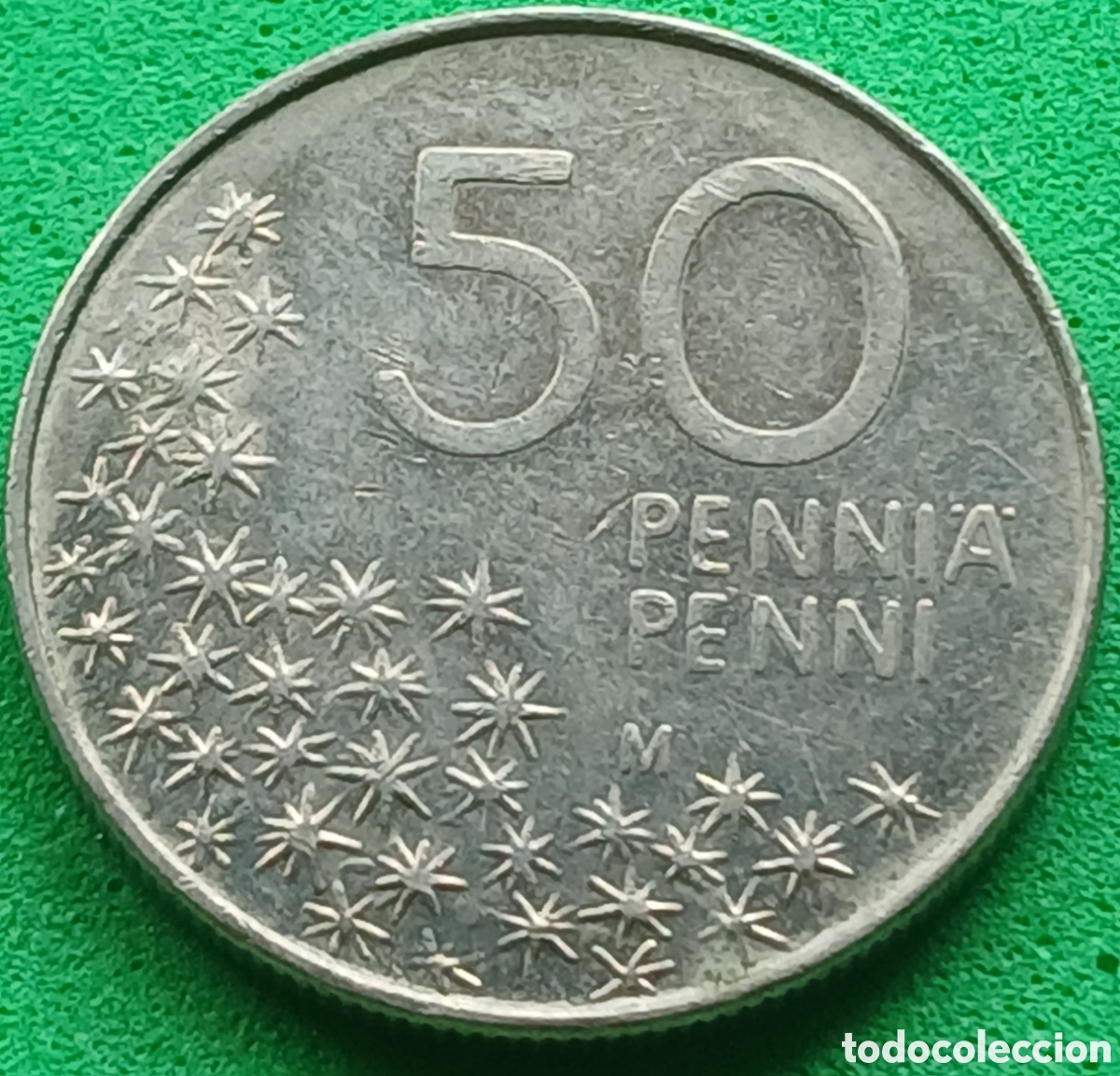 Monedas antiguas de Europa: Finlandia 50 pennia 1991 km#66