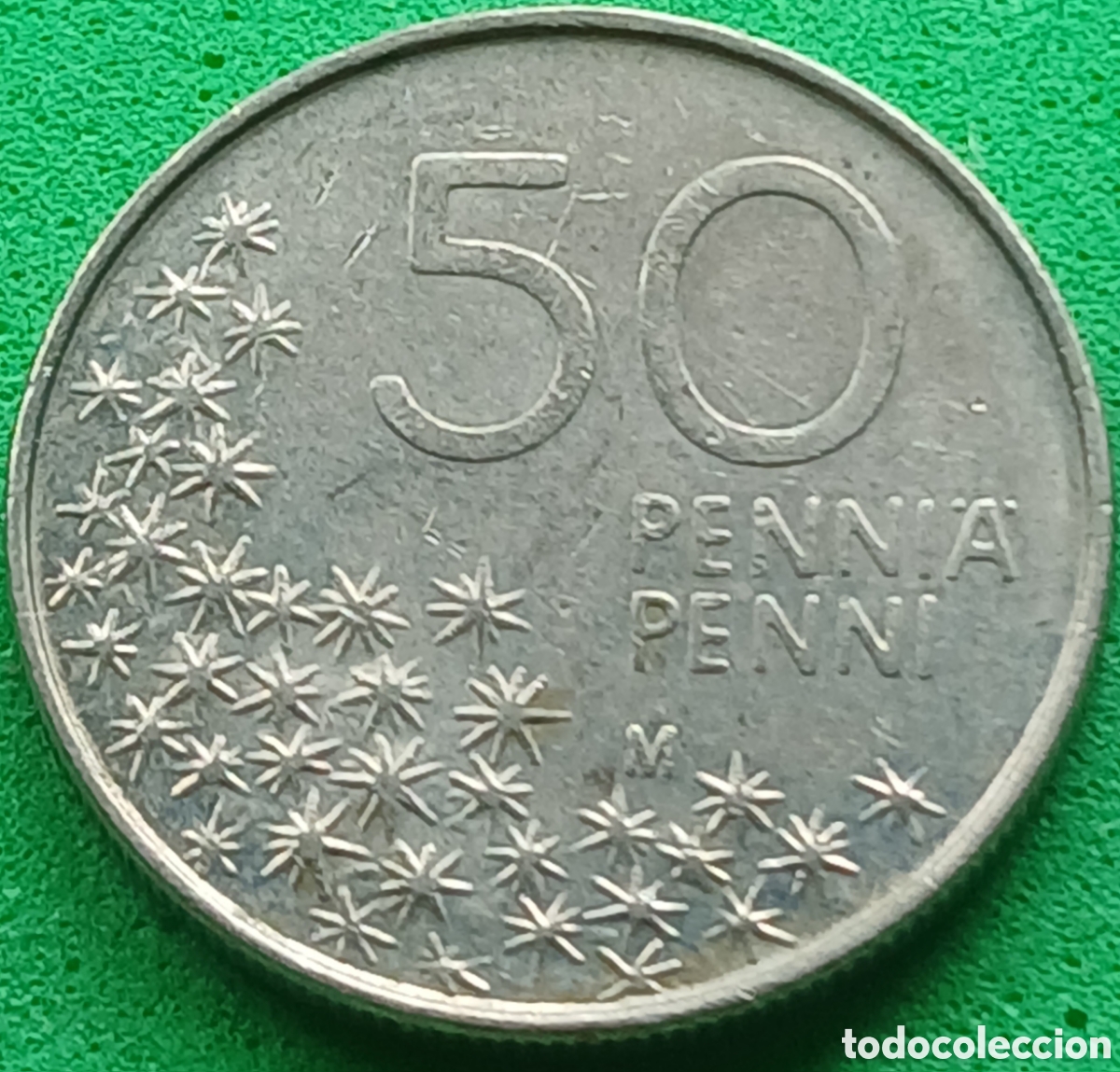 Monedas antiguas de Europa: Finlandia 50 pennia 1990 km#66