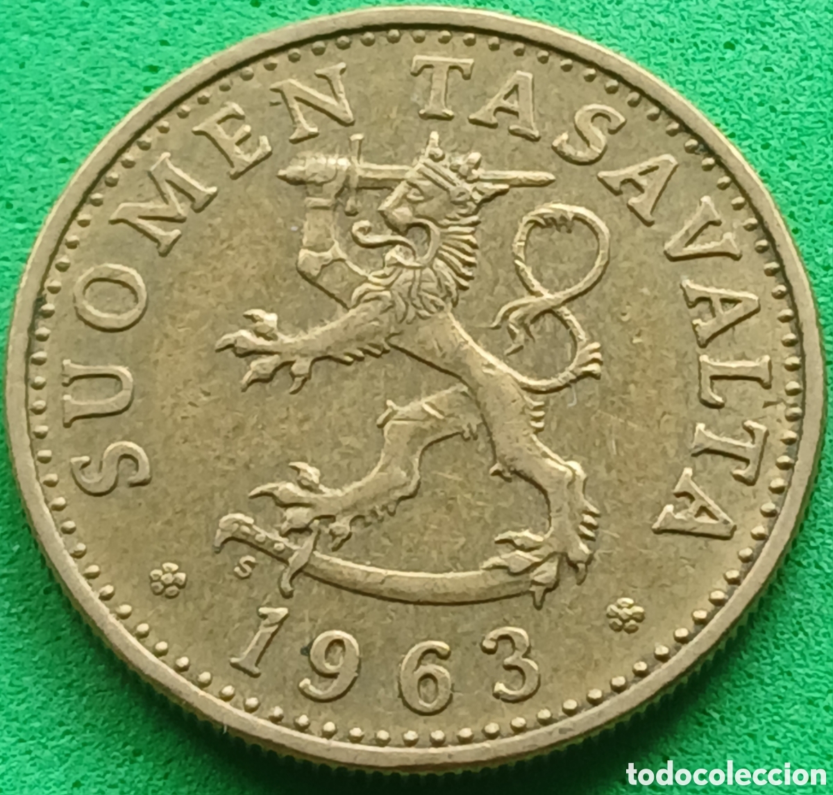 Monedas antiguas de Europa: Finlandia 50 pennia 1963 km#48