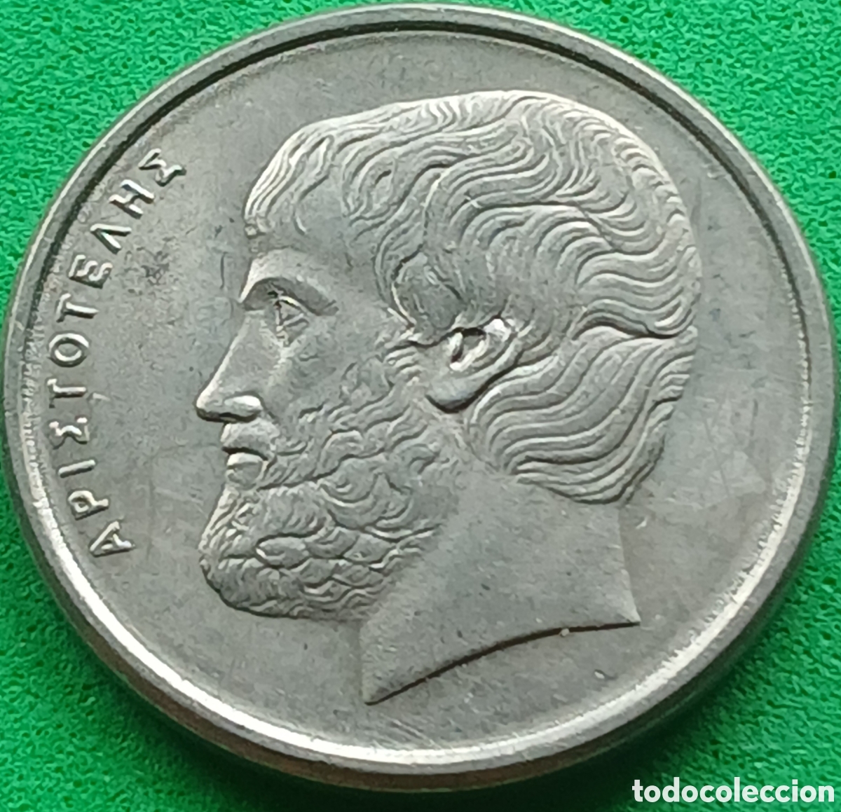 Monedas antiguas de Europa: Grecia 5 dracmas 1976 km#118