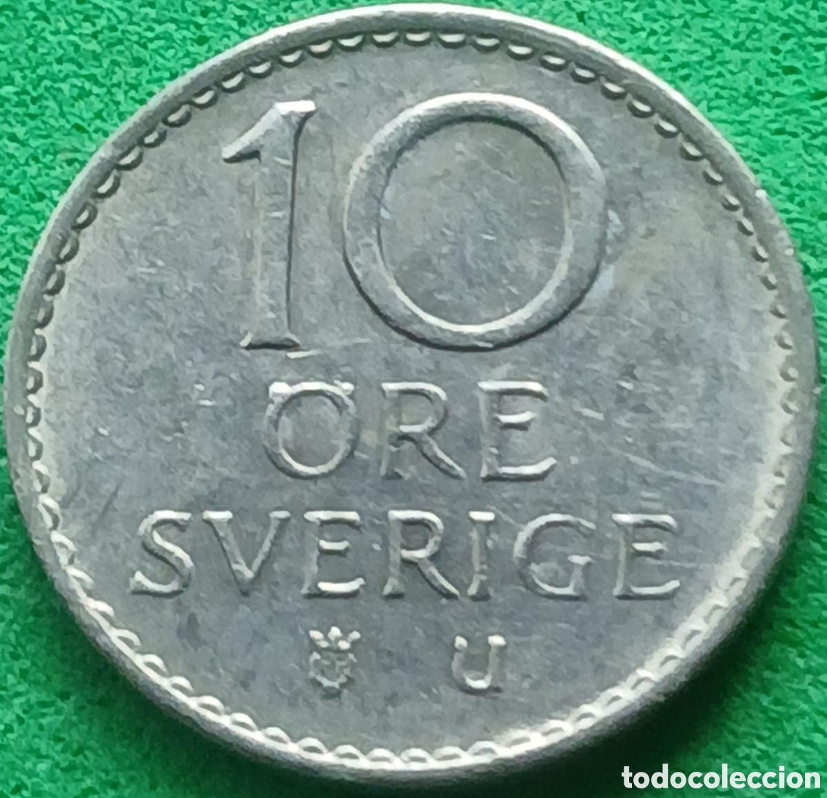 Monedas antiguas de Europa: Suecia 10 ore 1968 km#835