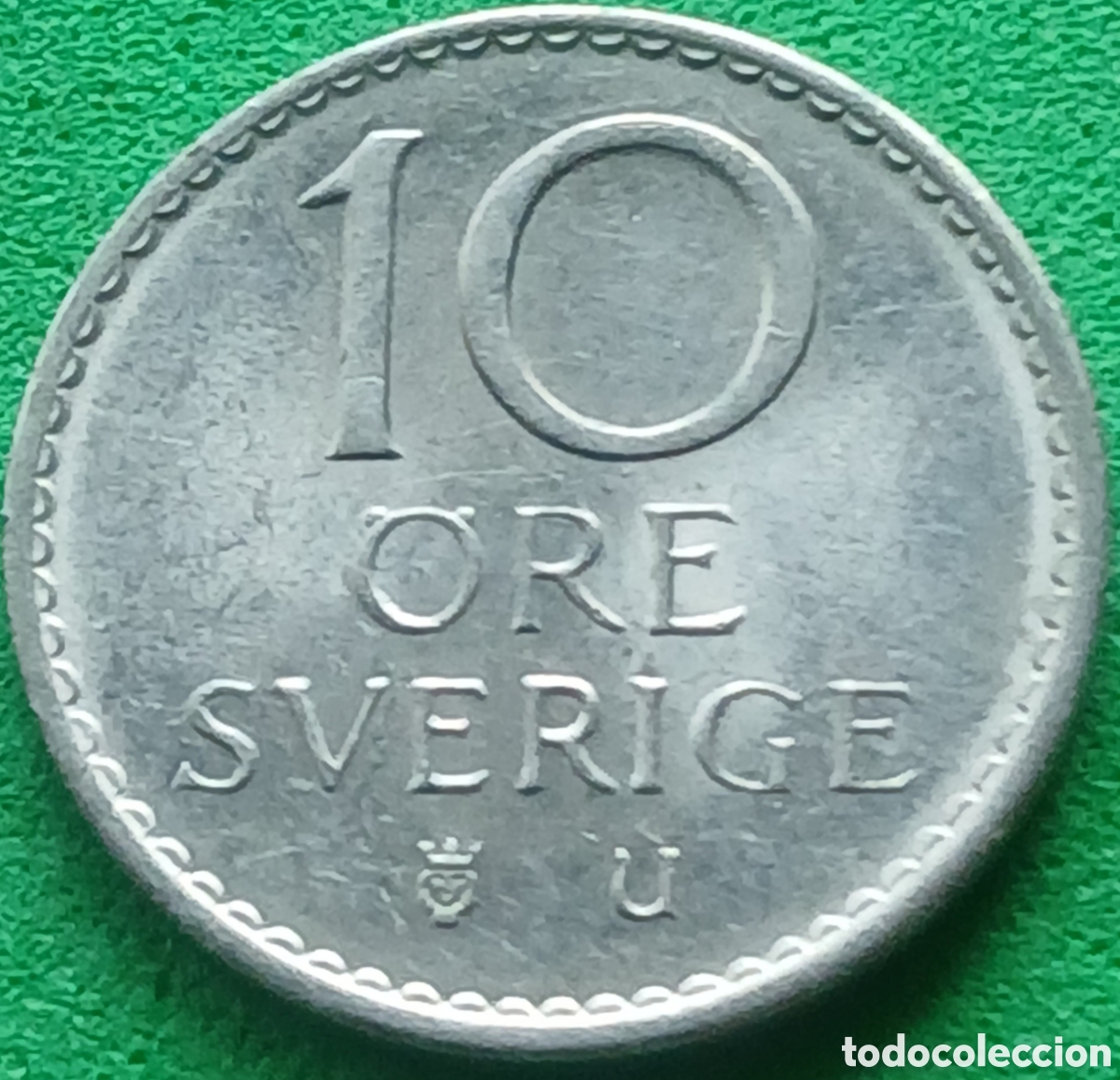Monedas antiguas de Europa: Suecia 10 ore 1969 km#835