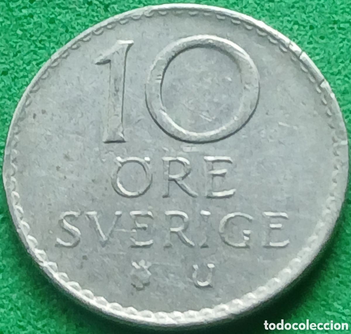 Monedas antiguas de Europa: Suecia 10 ore 1970 km#835