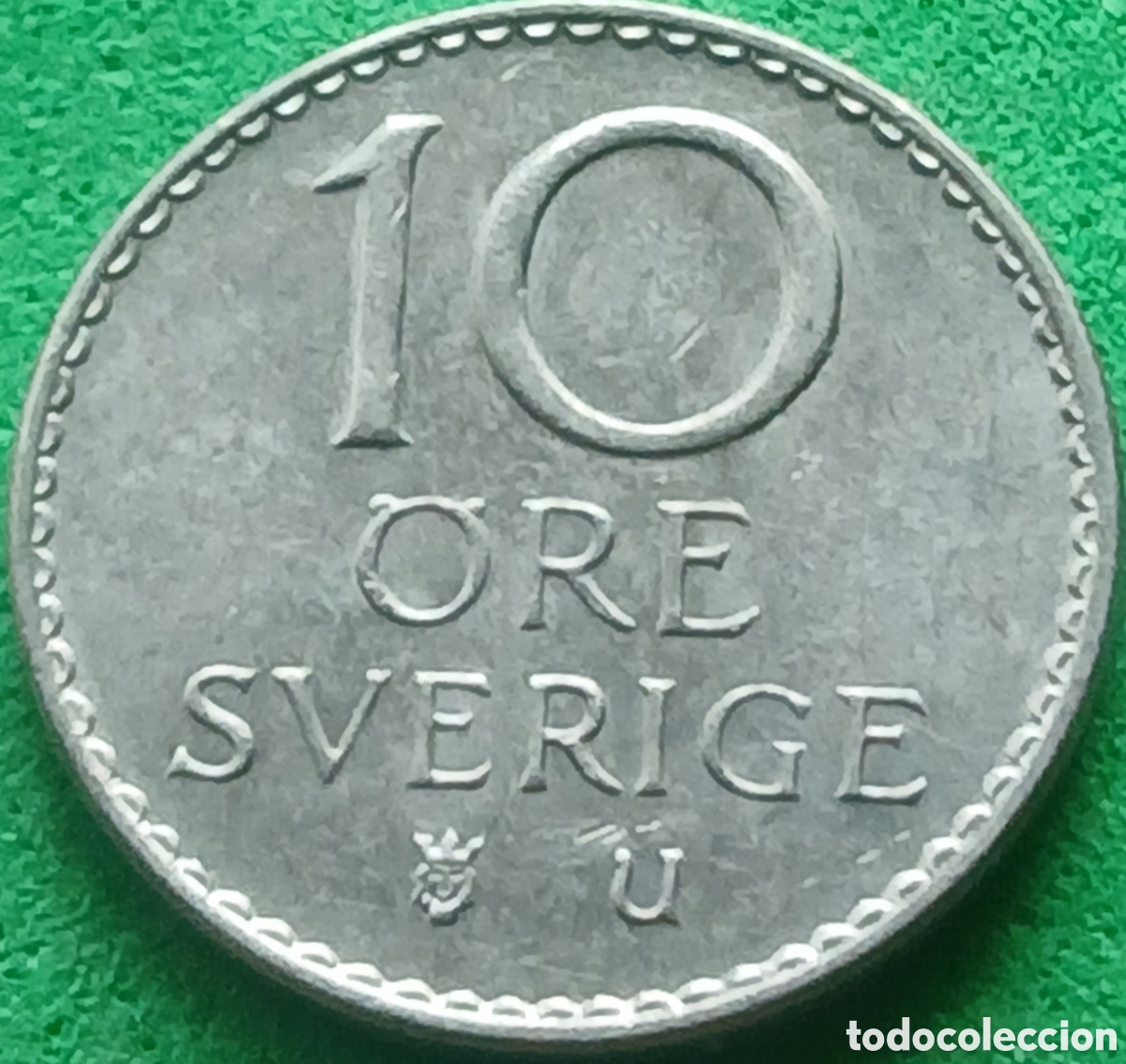 Monedas antiguas de Europa: Suecia 10 ore 1973 km#835