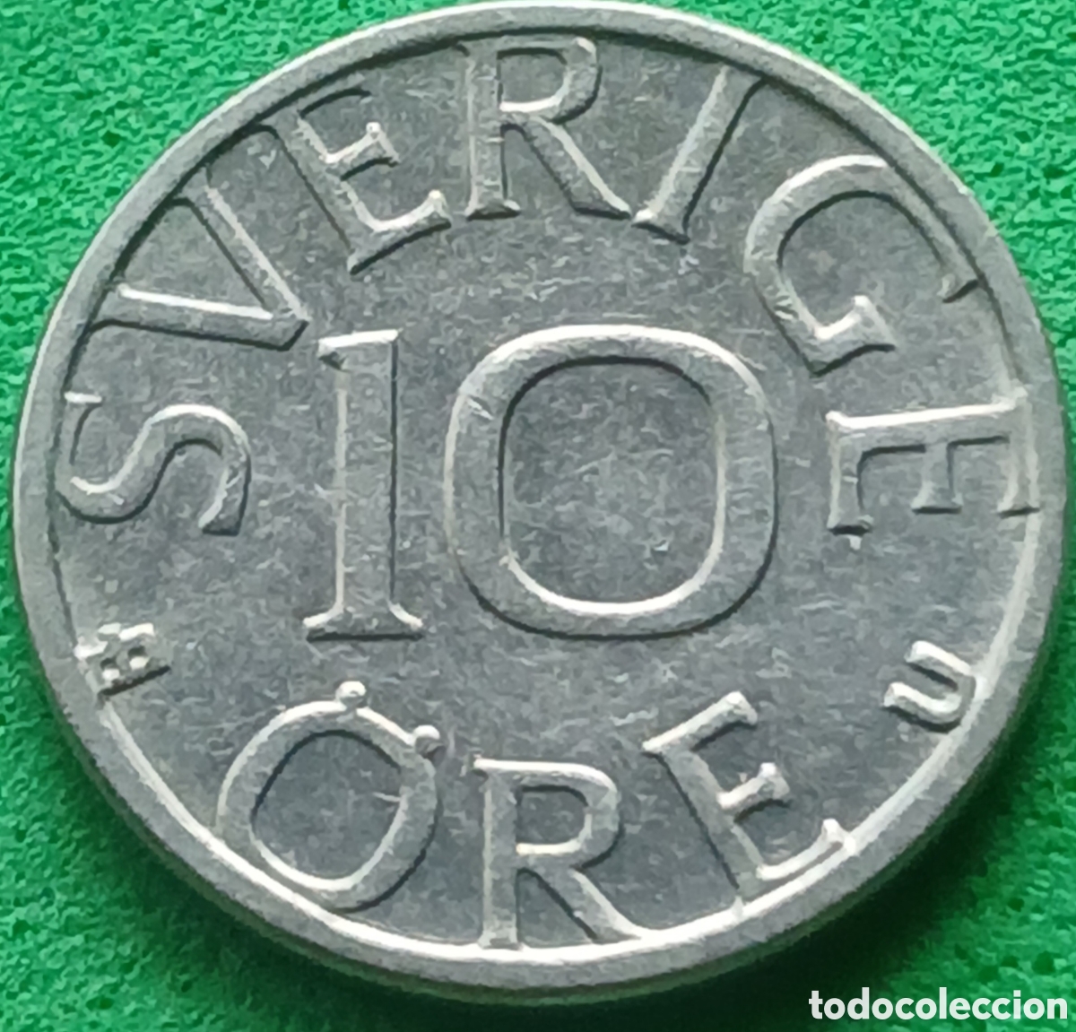 Monedas antiguas de Europa: Suecia 10 ore 1980 km#850