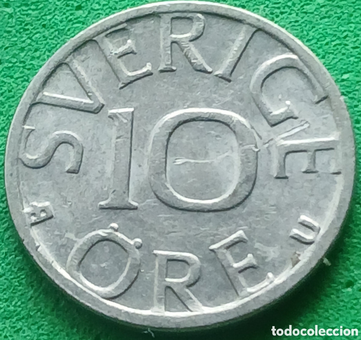 Monedas antiguas de Europa: Suecia 10 ore 1984 km#850