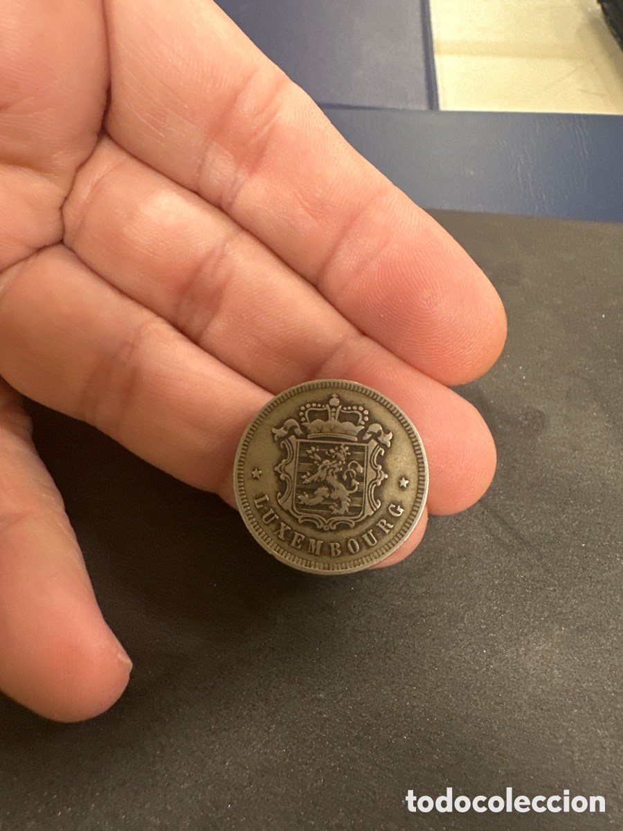 Monedas antiguas de Europa: Moneda de Luxemburgo de 25 c&eacute;ntimos a&ntilde;o 1927