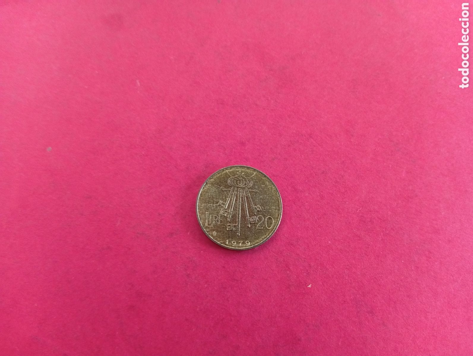 Monedas antiguas de Europa: 20 liras de San Marino 1979