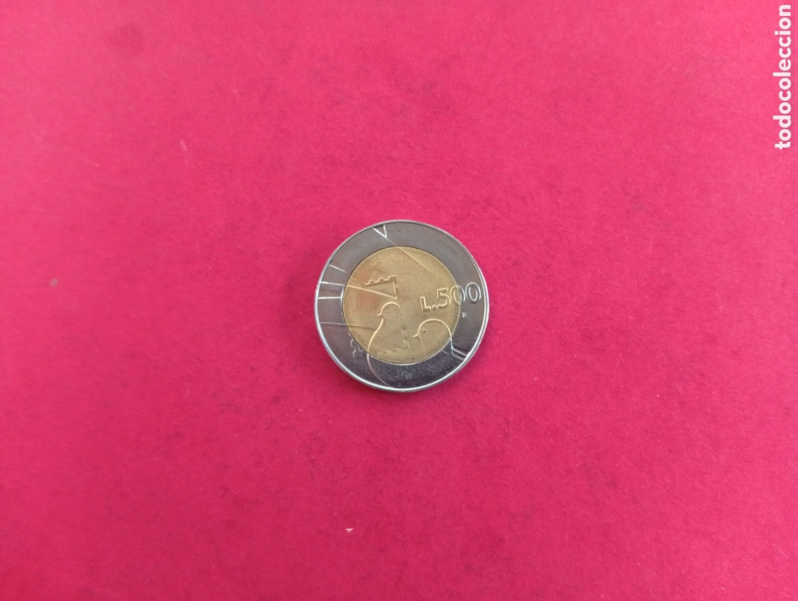 Monedas antiguas de Europa: 500 liras de San Marino 1990