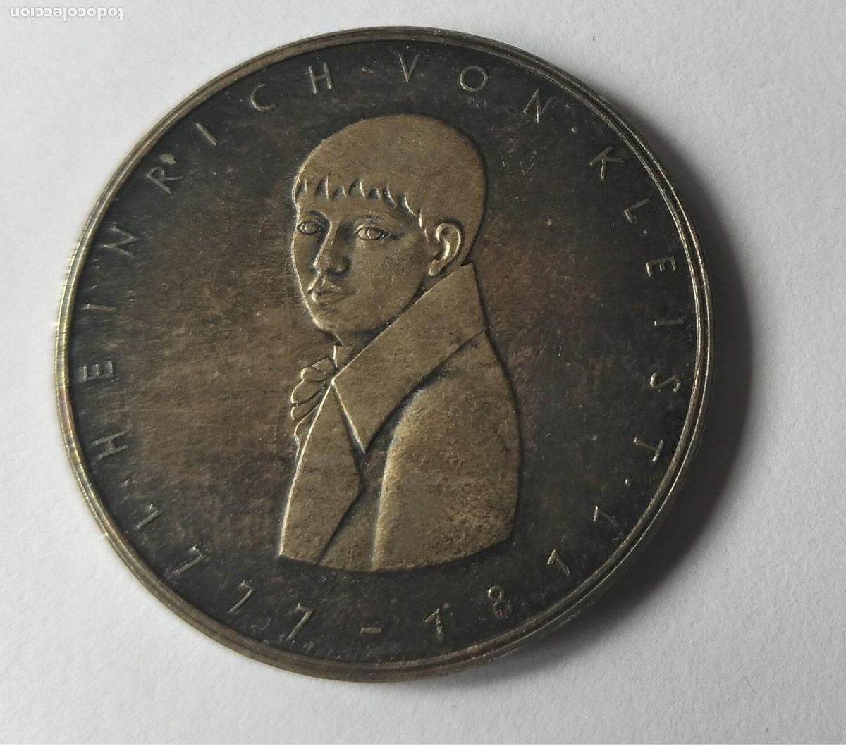 Monedas antiguas de Europa: Moneda 5 marcos alemanes 1977