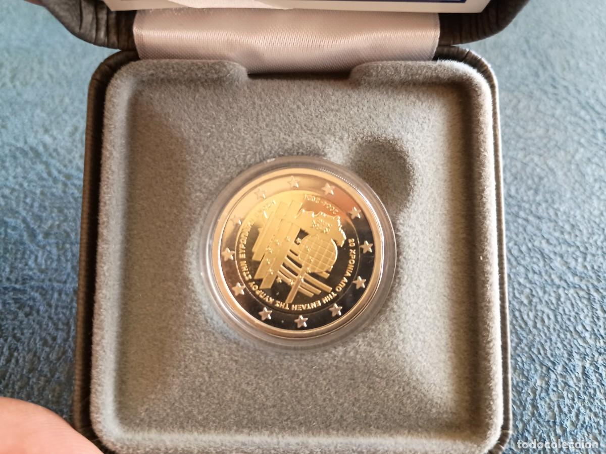 Monedas antiguas de Europa: Chipre 2 euros 2024 proof 20 Aniversario de la Adhesi&oacute;n a la Uni&oacute;n Europea - UE &euro;
