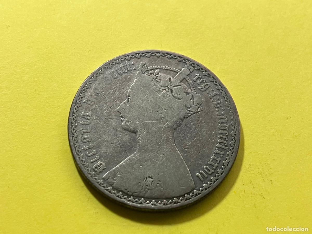 Monedas antiguas de Europa: Gran Breta&ntilde;a - Moneda plata 1 florin - 1852