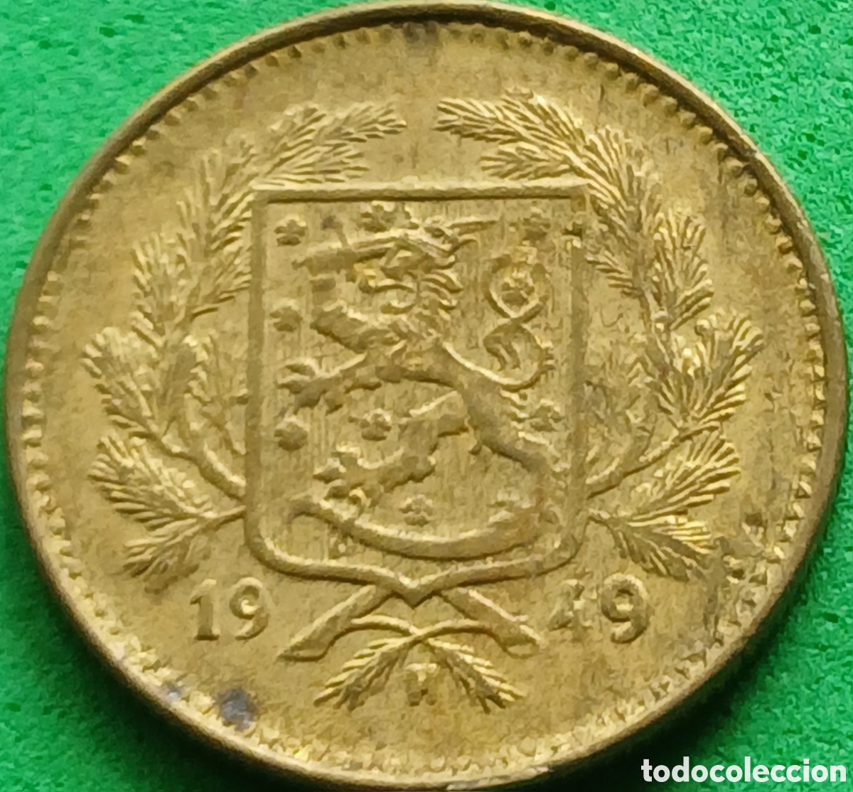 Monedas antiguas de Europa: Finlandia 5 marcos 1949 km#31a