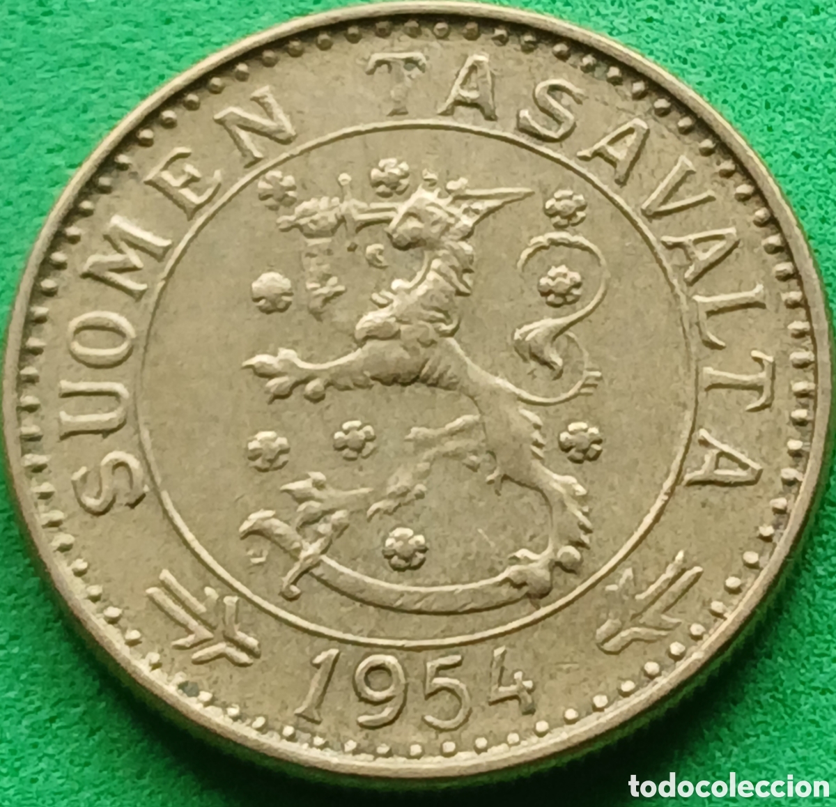 Monedas antiguas de Europa: Finlandia 20 marcos 1954 km#39