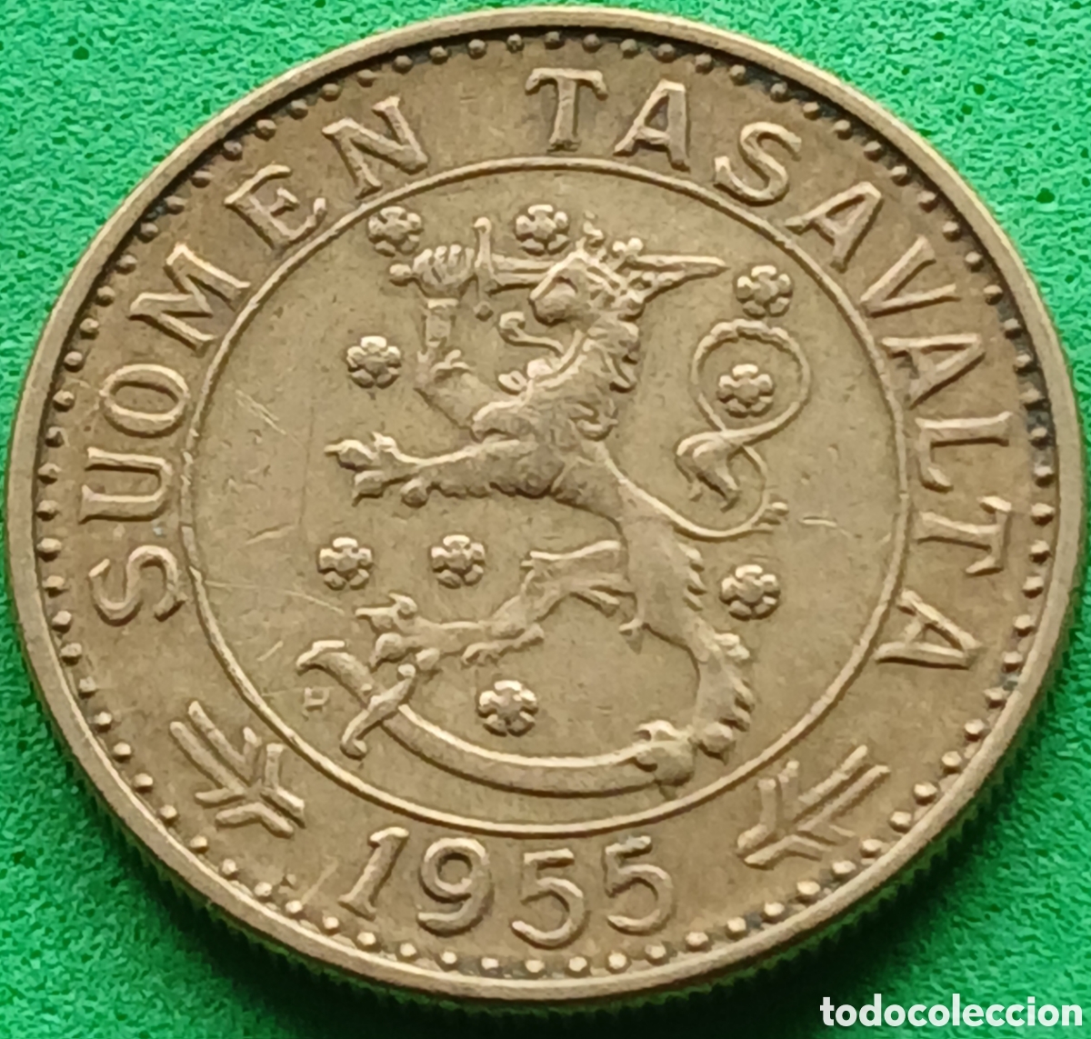Monedas antiguas de Europa: Finlandia 20 marcos 1955 km#39