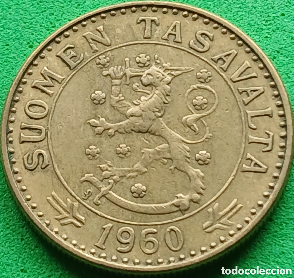 Monedas antiguas de Europa: Finlandia 20 marcos 1960 km#39 poco com&uacute;n