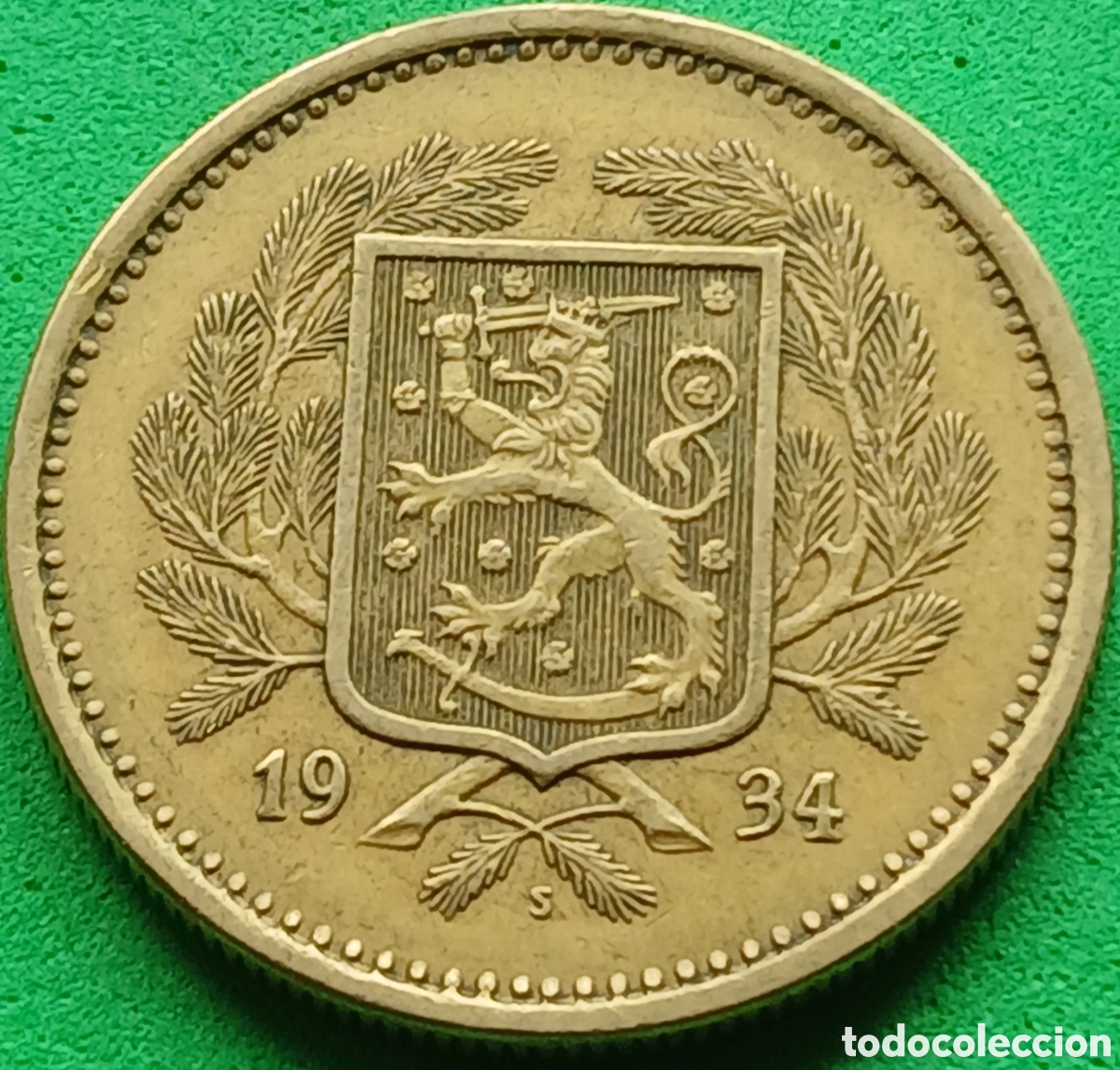 Monedas antiguas de Europa: Finlandia 20 marcos 1934 km#32