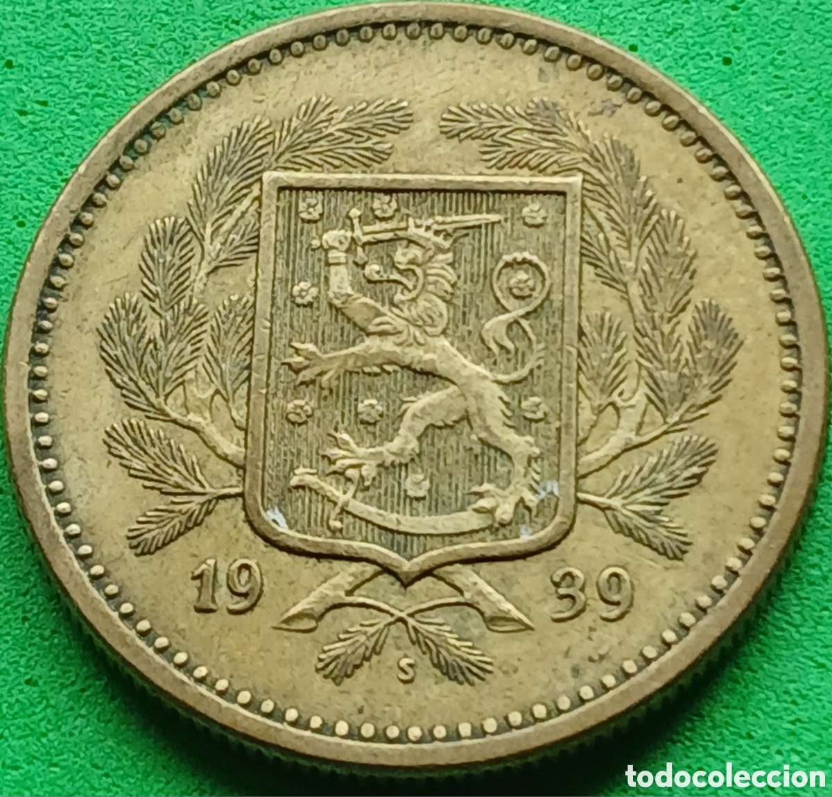 Monedas antiguas de Europa: Finlandia 20 marcos 1939 km#32