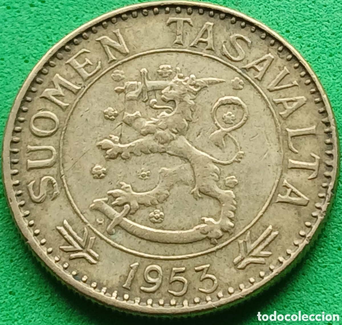 Monedas antiguas de Europa: Finlandia 50 marcos 1953 km#40