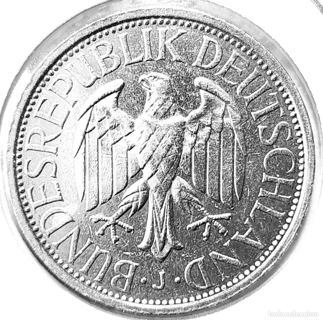 Monedas antiguas de Europa: ALEMANIA (1948-1989) - 1 DEUTSCHEMARK 1974 J - A - 5,50 GR. CUPRONIQUEL - DIAMETRO 23,50 mm - KM#110