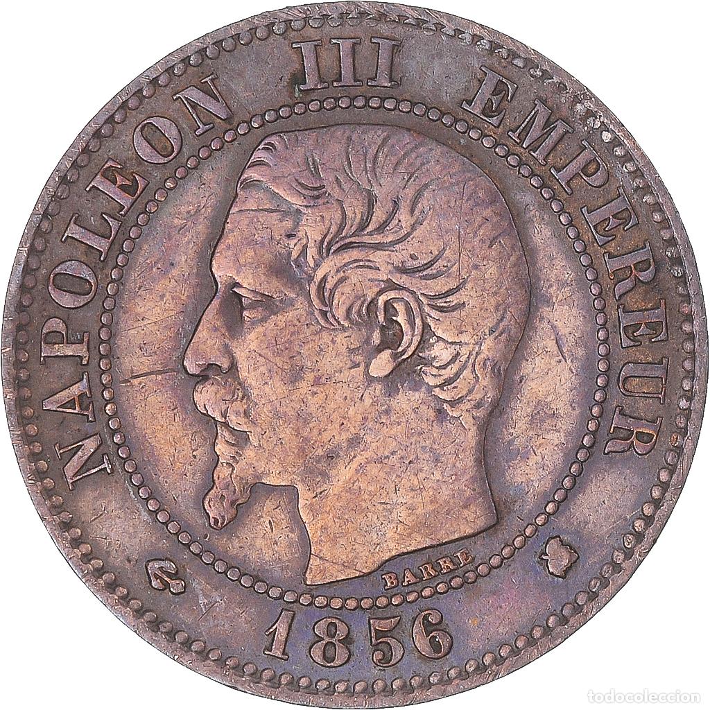 Monedas antiguas de Europa: [#1335069] Moneda, Francia, 2 Centimes, 1856