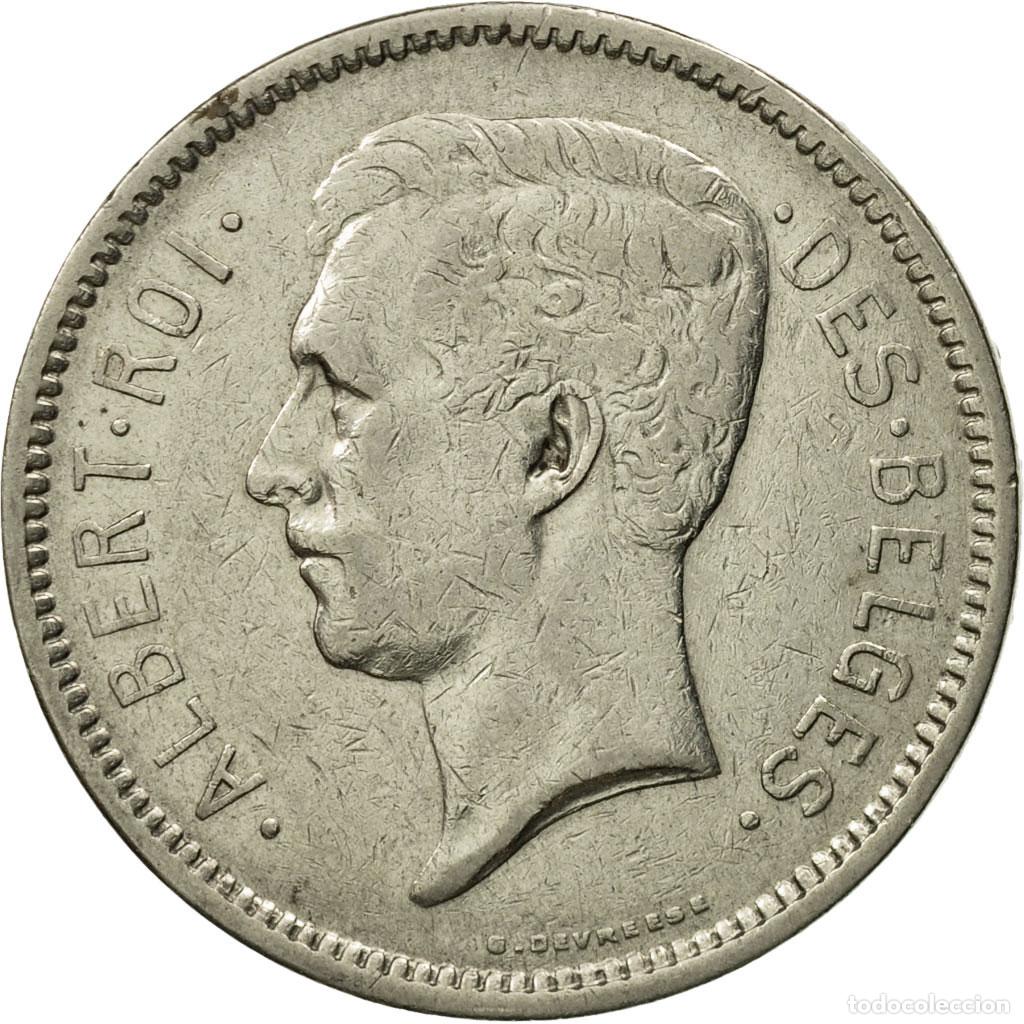 Monedas antiguas de Europa: [#524301] Moneda, B&eacute;lgica, 5 Francs, 5 Frank, 1931, MBC, N&iacute;quel, KM:97.1