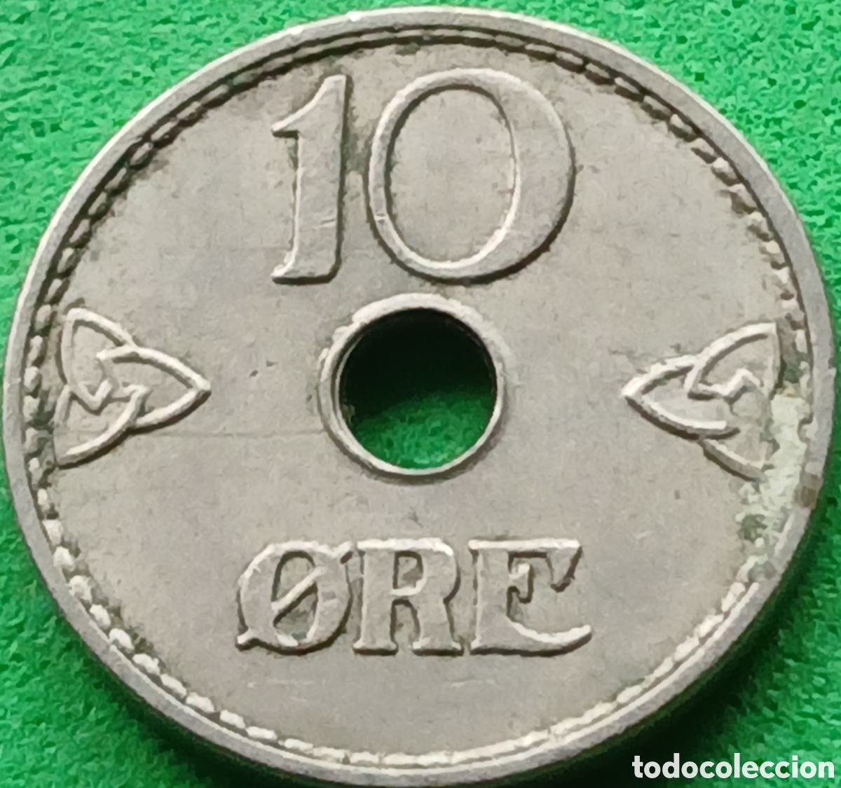Monedas antiguas de Europa: Noruega 10 ore 1941 km#383