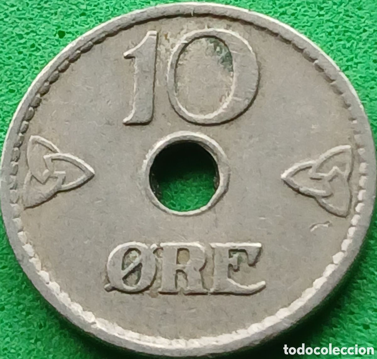 Monedas antiguas de Europa: Noruega 10 ore 1926 km#383