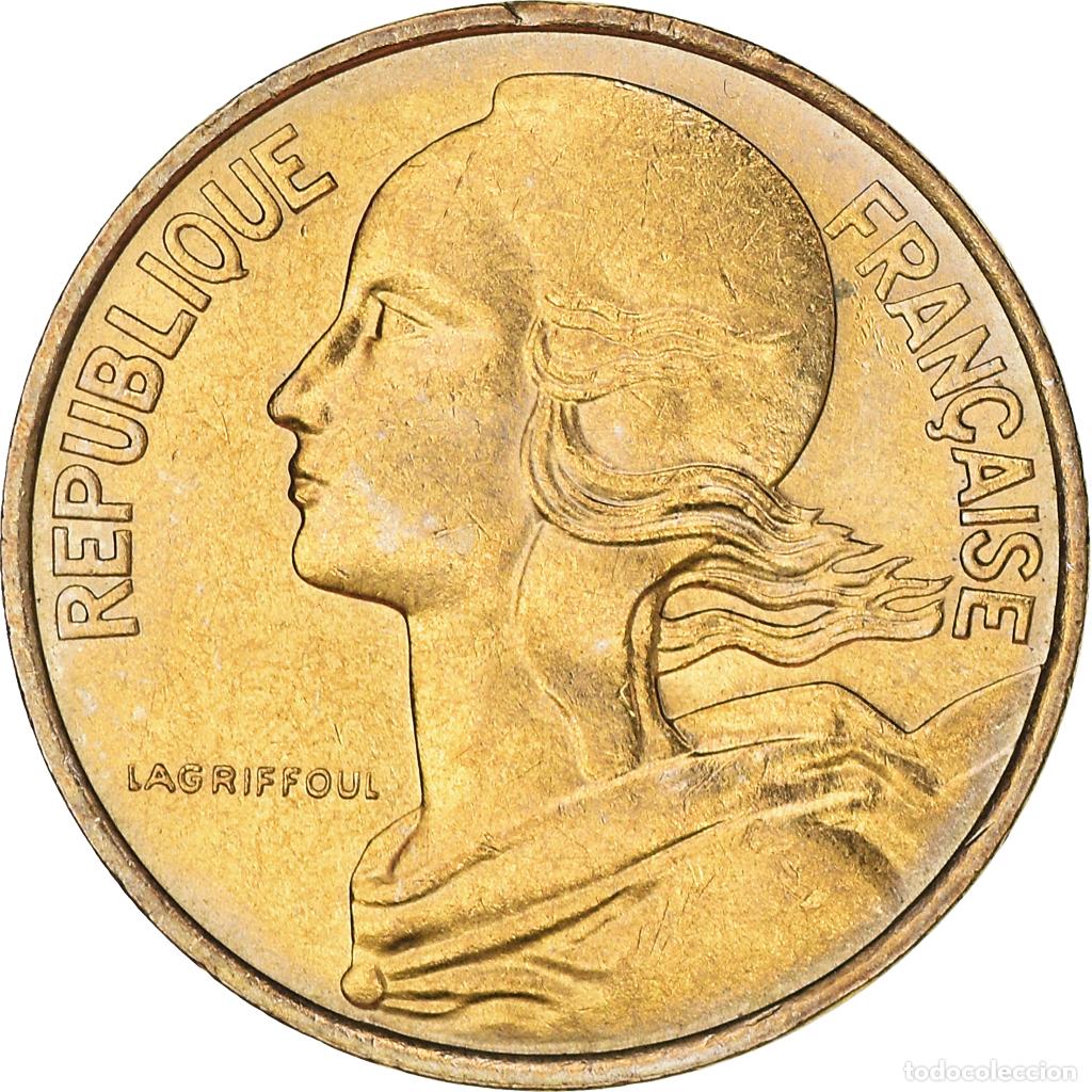 Monedas antiguas de Europa: [#1142569] Moneda, Francia, Marianne, 10 Centimes, 1976, Paris, MBC+, Aluminio - bronce