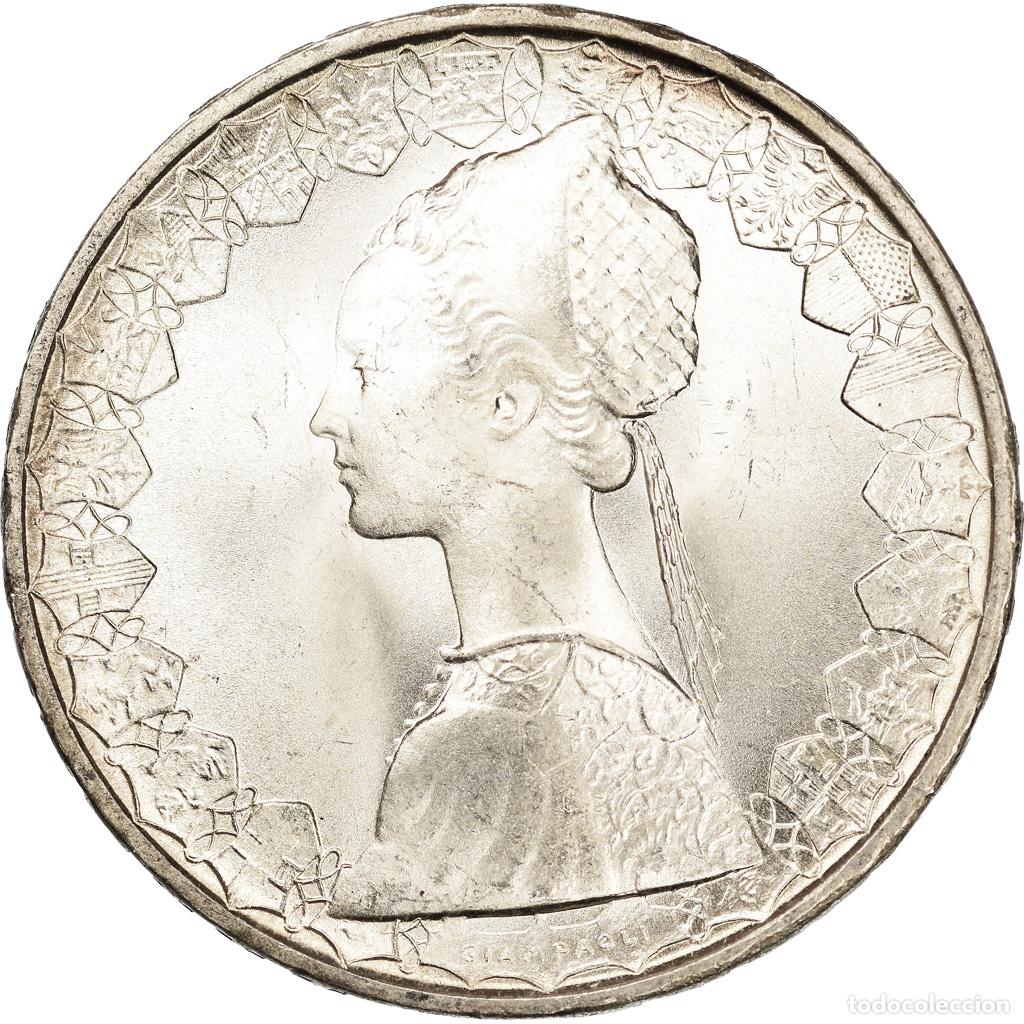 Monedas antiguas de Europa: [#902210] Moneda, Italia, 500 Lire, 1966, Rome, SC, Plata, KM:98
