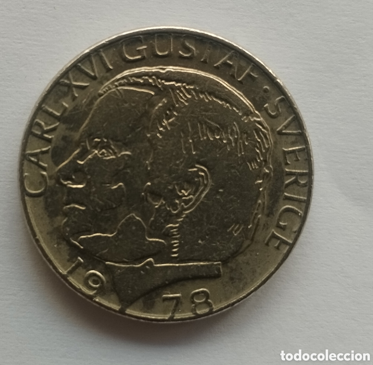 Monedas antiguas de Europa: MONEDA DE SUECIA 1 CORONA 1978