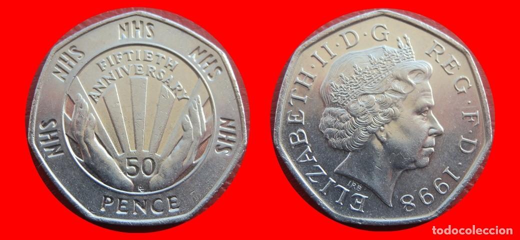 Monedas antiguas de Europa: 50 PENIQUES PENCE 1998 INGLATERRA REINO UNIDO-144159